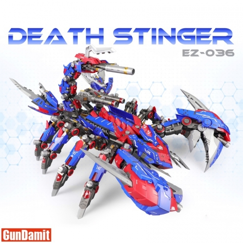ZA Model EZ-036 Death Stinger Model Kit Anime Color Version