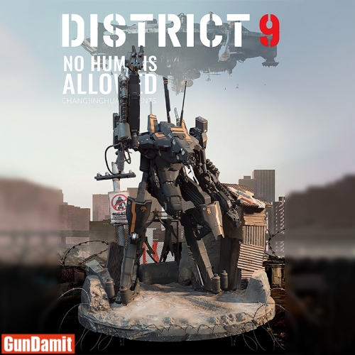 CJH Toys 1/12 District 9 Prawns Tactical Mecha & Display Base