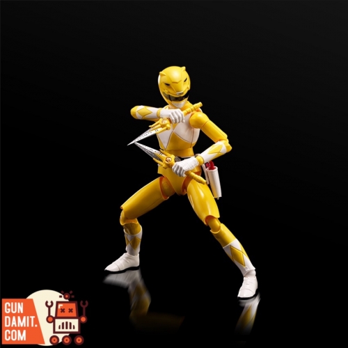 Flame Toys Furai Model Power Rangers Yellow Ranger Model Kit