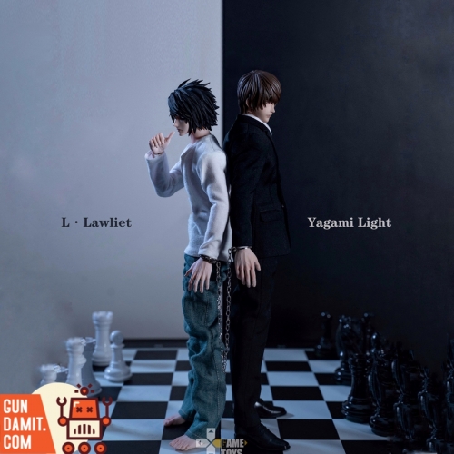[Coming Soon] GameToys 1/6 GT-007 Death Note L Lawliet & GT-008 Death Note Yagami Light Set of 2
