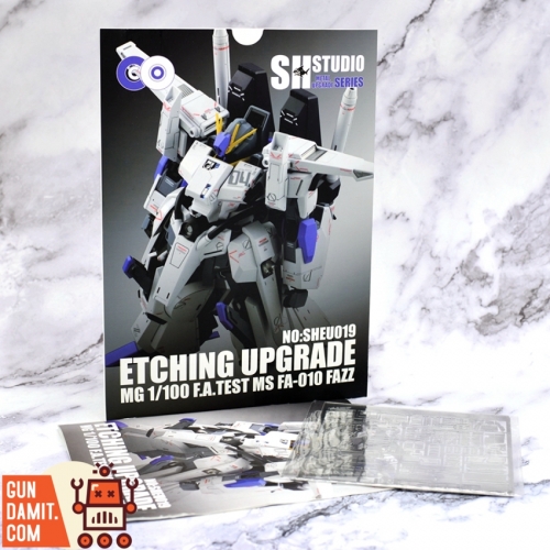 SH Studio Etching Upgrade Kit for 1/100 MG Bandai F.A. TEST MS FA-010A FAZZ