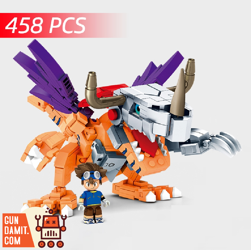Sembo Block 609319 Digimon Adventure Metal Greymon