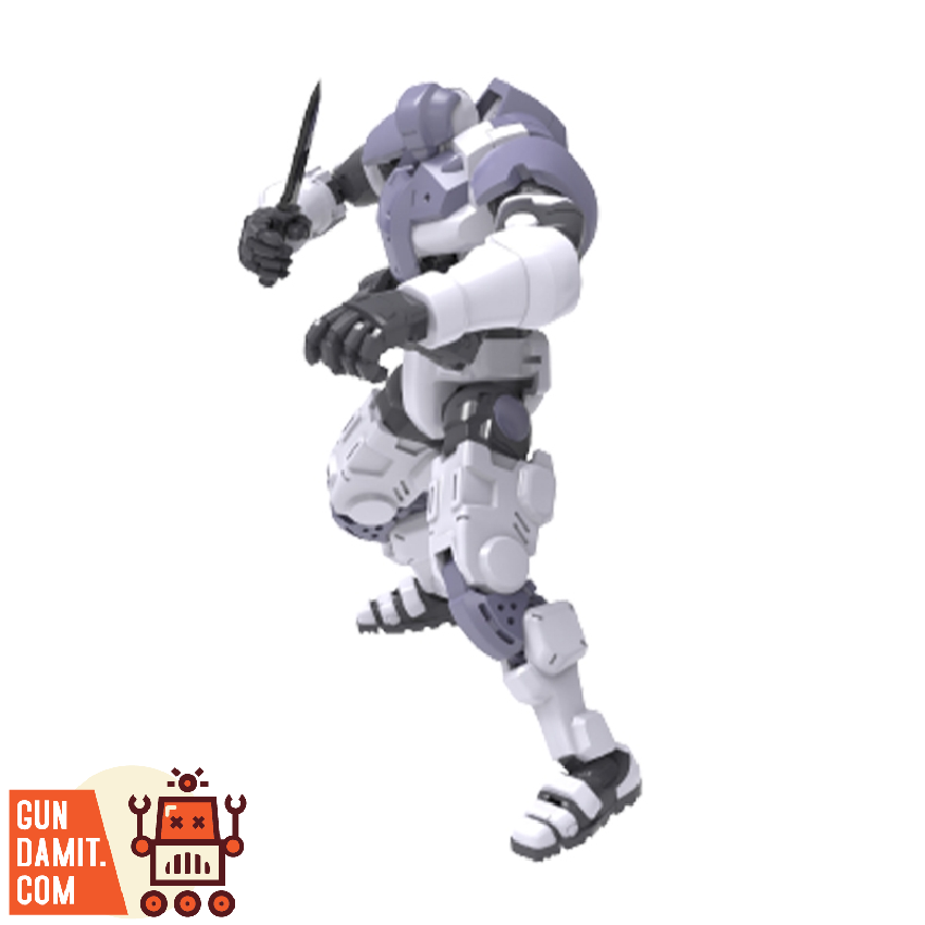 Warriors Workshop 1/30 WWS-O-01/02 Loyalty ‘G’ Assist Humanoid Soldier Model Kit White Version