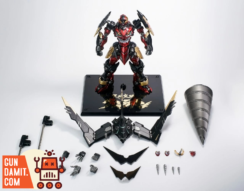 CCS Toys 1/100 Tengen Toppa Gurren Lagann full accessory set with drills and swap parts CCS Toys 1/100 Tengen Toppa Gurren Lagann full accessory set with drills and swap parts