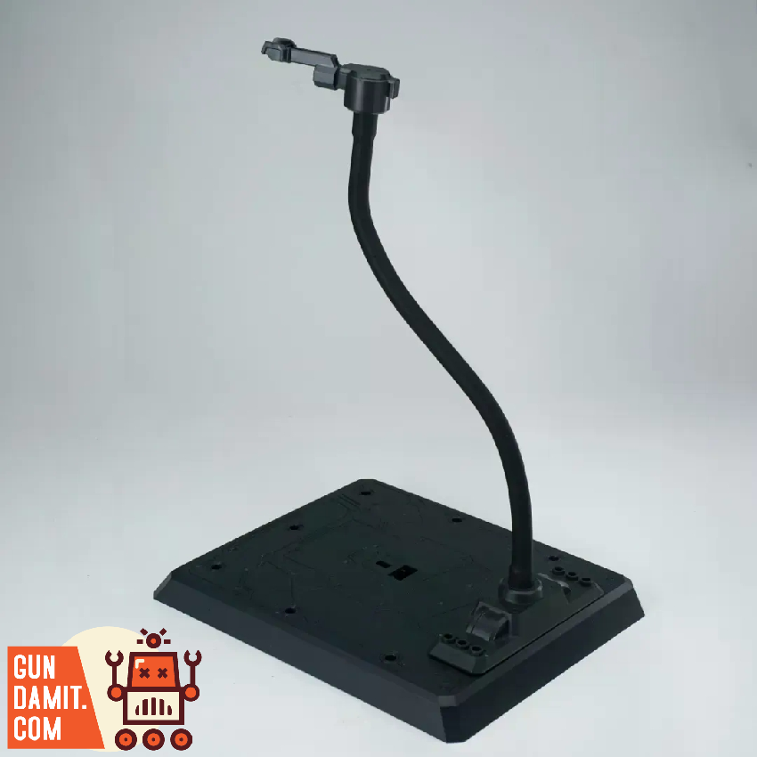 Flexible gooseneck display stand base for dynamic flying poses Flexible gooseneck display stand base for dynamic flying poses