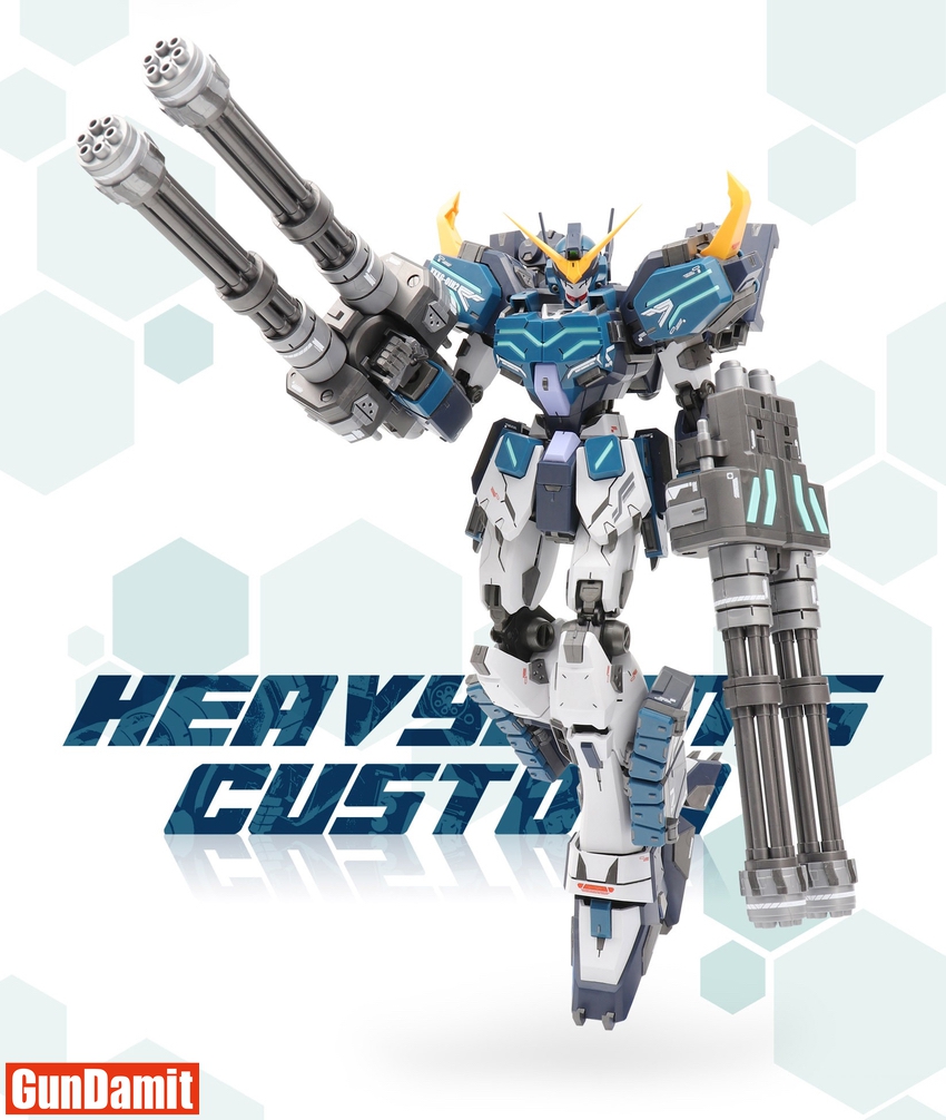 Super Nova model 1:100 MG XXXG-01H2 Heavyarms Custom Gundam EW Mo Kai 
