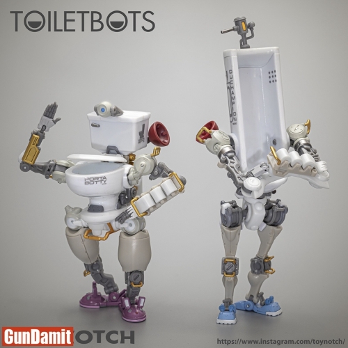 [Pre-Order] Toy Notch Fun Connection FC-01 Toiletbots Set of 2