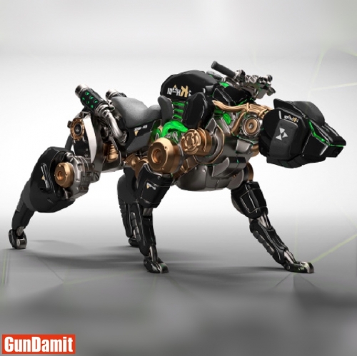 [Pre-order] 86Toys 1/12 TY-003A Mechanical Wolf Black Version