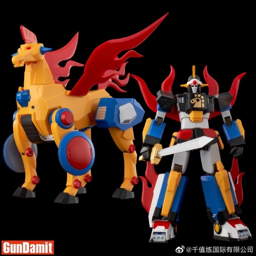 Sentinel Toys RIOBOT Time Bokan Yattodetaman Daikyojin & Daitenba Set of 2