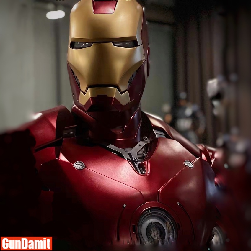 Queen Studio 1/1 Marvel Licensed Iron Man Mark 3 Bust Statue - GunDamit  Store