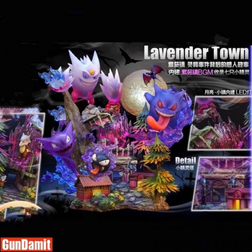 [Pre-Order] Crescent Studio Pokemon The Legend of Lavender Town Statue