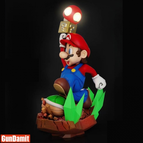 [Pre-Order] Candy Studio Reminiscence Series Mario Super Mario Lamp Version Statue w/ LED