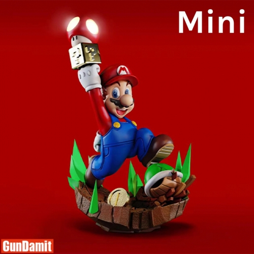 [Pre-Order] Candy Studio Reminiscence Series Mario Super Mario Mini Version Statue w/ LED