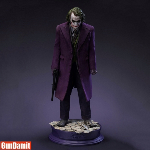 [Pre-Order] Inart 1/6 DC Licensed The Dark Knight Joker Sculpted Hair Standard Version