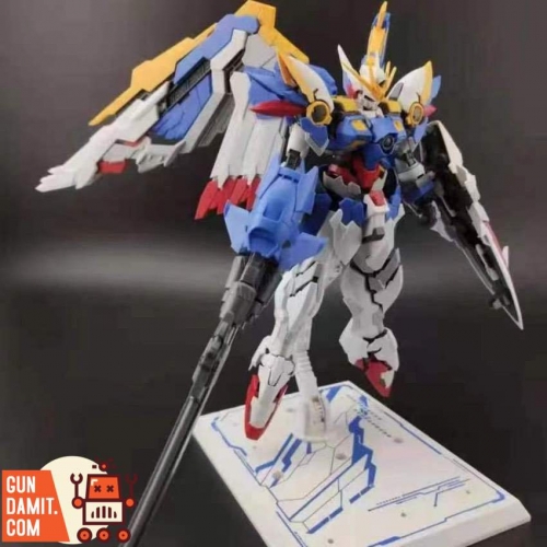 MJH 1/100 XXXG-00W0 Wing Gundam Zero MG HiRM Version Model Kit w/ Decal