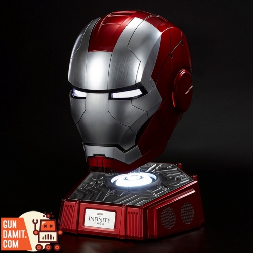 [Incoming] Killerbody 1/1 Official Licensed Iron Man Mark 5 Wearable Helmet & Helmet Base