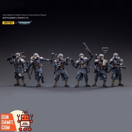 [Pre-Order] JoyToy Source 1/18 Warhammer 40K Death Korps of Krieg Veteran Squad Set of 6