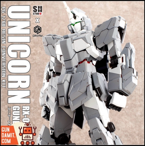 SH Studio & GM Dream 1/60 Upgrade Garage Kit for PG RX-0 Unicorn Gundam