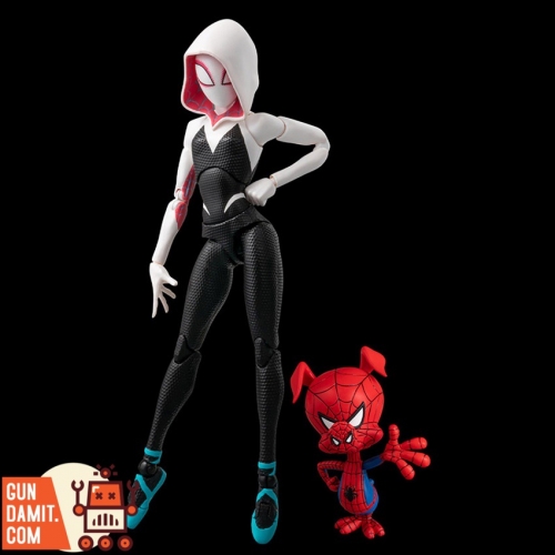 Sentinel Toys SV-ACTION Spider-Man: Into The Spider-Verse Spider-Gwen & Spider-Ham