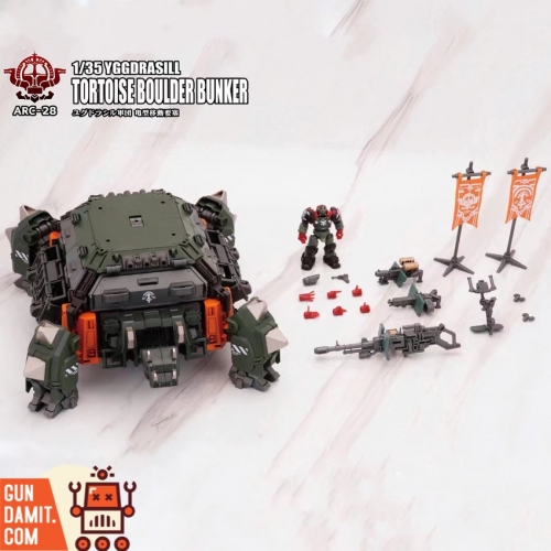 [Pre-Order] Toys Alliance 1/35 ARC-28 Yggdrasill Arche-Soldier Tortoise Boulder Bunker