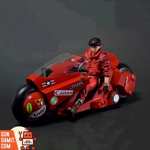 Ace Toyz 1/15 ANS-001B The Future Motorcycle & Future Rider Red Deluxe Version