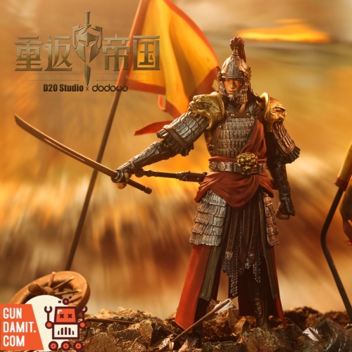 D20 Studio DODOWO 1/12 Return to the Empire Chinese Swordsman Gold Armor Version