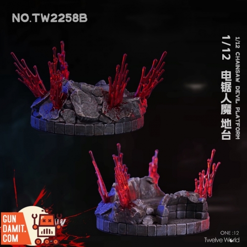 [Pre-Order] Twelve World Toys 1/12 TW2258B Chainsaw Devil’s Stand