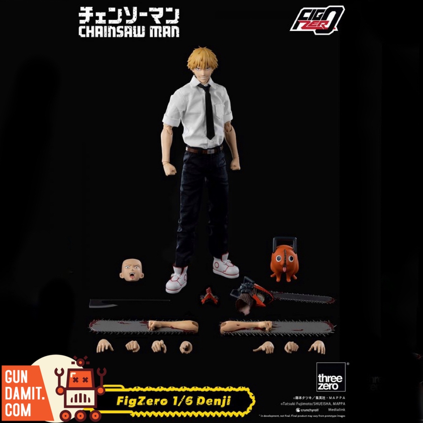 Threezero 1/6 FigZero Chainsaw Man Denji Figure | GunDamit.com