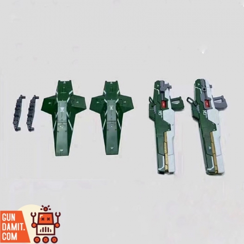 [Coming Soon] SJL Model 1/100 PD005 Repair III Weapon Set for MG GN-002 Gundam Dynames Green Version