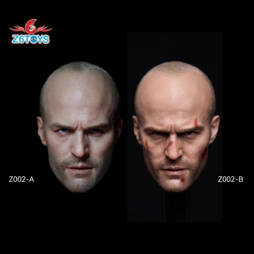 [Pre-order] Z6TOYS 1/6 Z002AB Super Tough Guy Changeable Head Sculpts Set of 2