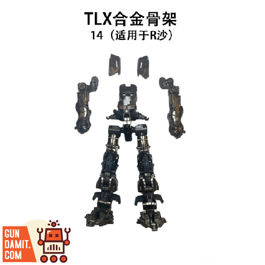 TLX 1/144 TLX-14 Metal Frame Upgrade Kit for RG MSN-04 Sazabi Gundam