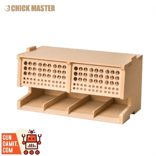 Chick Master K6 Wooden Model Kit Tool Organizer Rack
