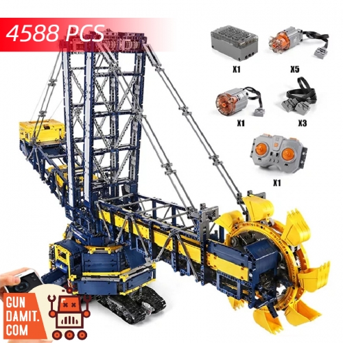 [Coming Soon] Mould King 17006 RC Bucket Wheel Excavator w/ PF Parts