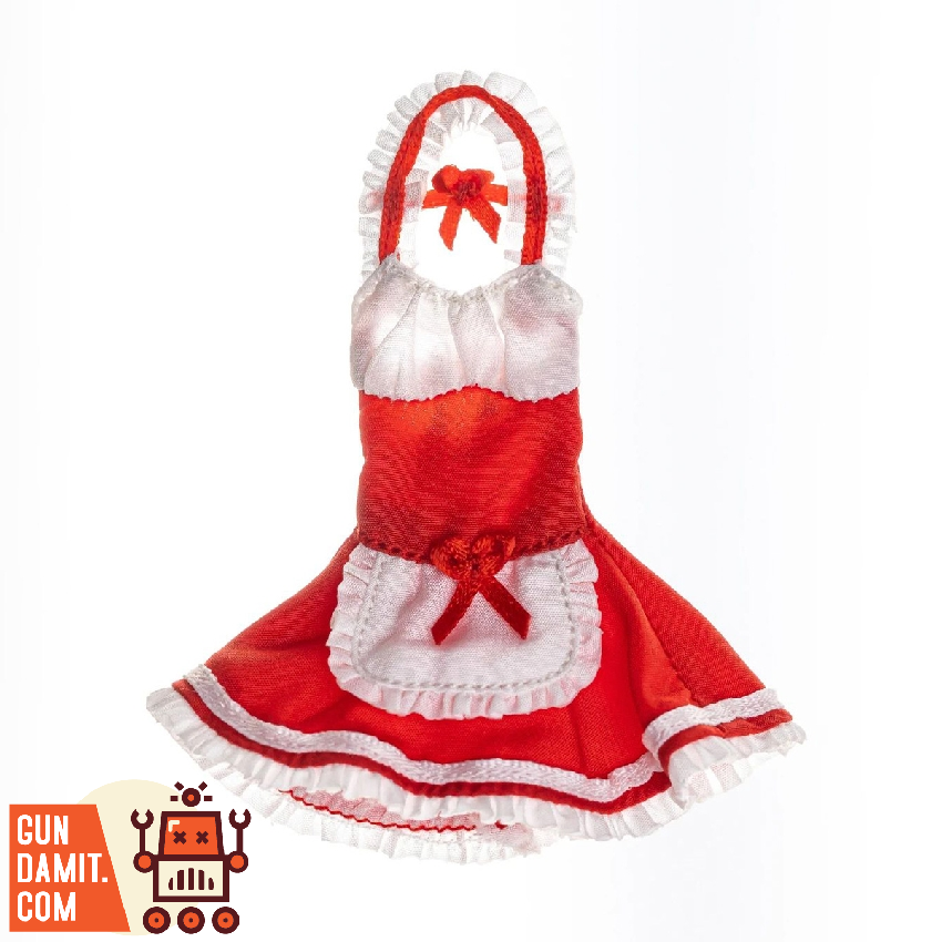 [Pre-Order] HASUKI 1/12 CS010 Figure Clothing Maid Costume Red Version
