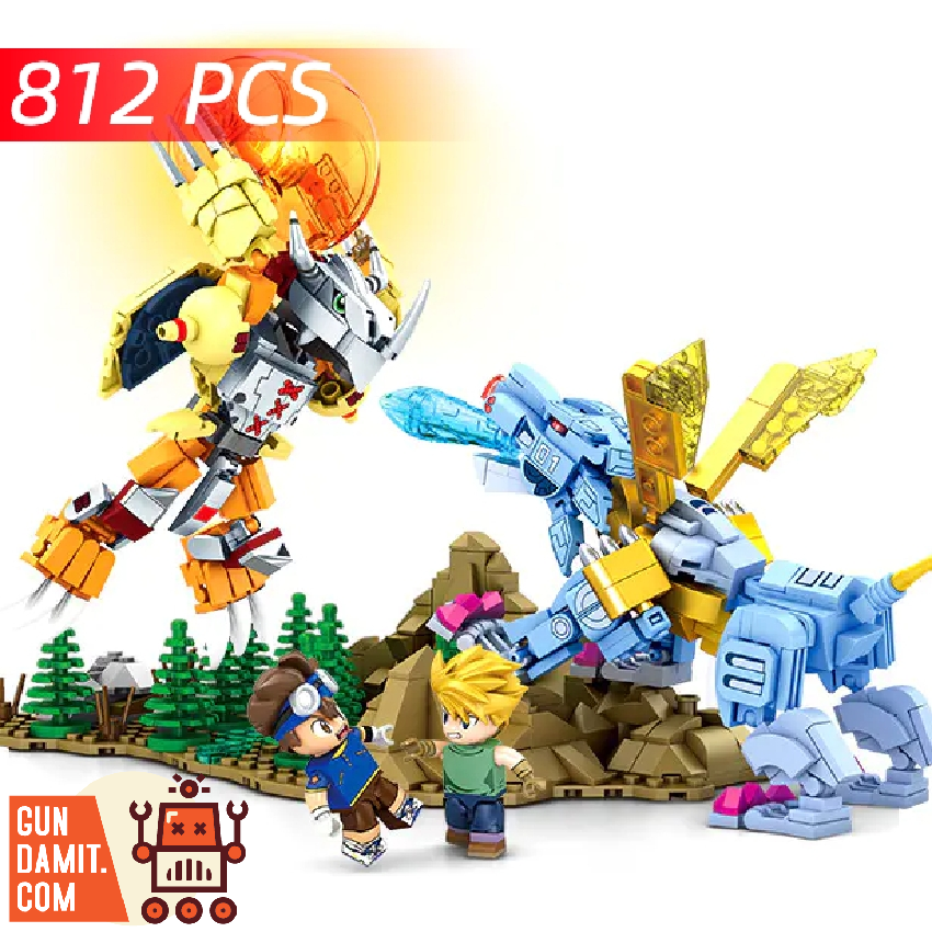 SEMBO 609322 Digimon: WarGreymon vs Steel Garuru