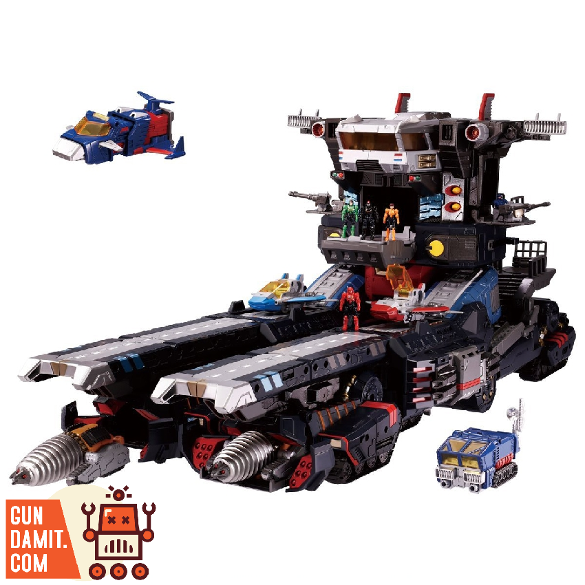 Takara Tomy Diaclone DA-95 Robot Base Land Mobile Battleship