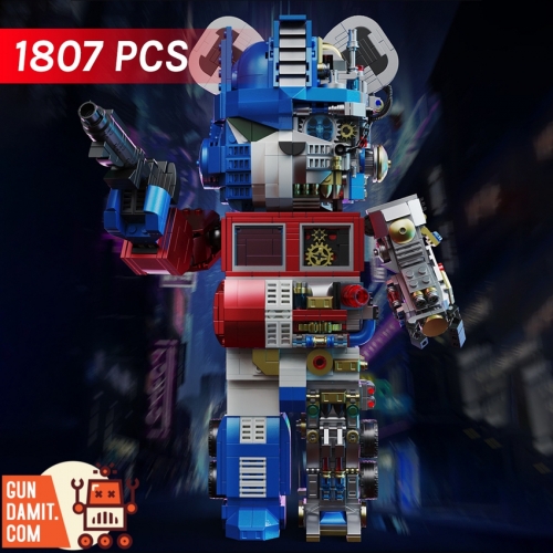 [Coming Soon] Wangao Block Model 188003 Optimus Prime Mechanical Bear Half Clear Version