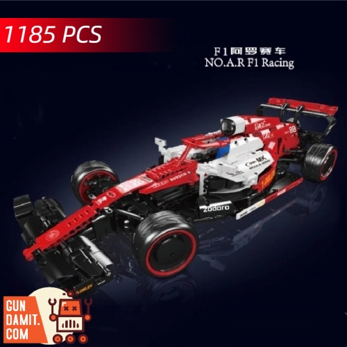 Mould King 13151 NO.A.R F1 Racing Car w/ PF Parts