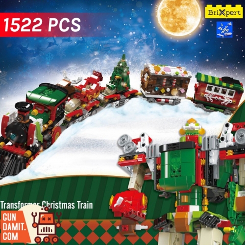 Mould King 12028 Transformer Christmas Train