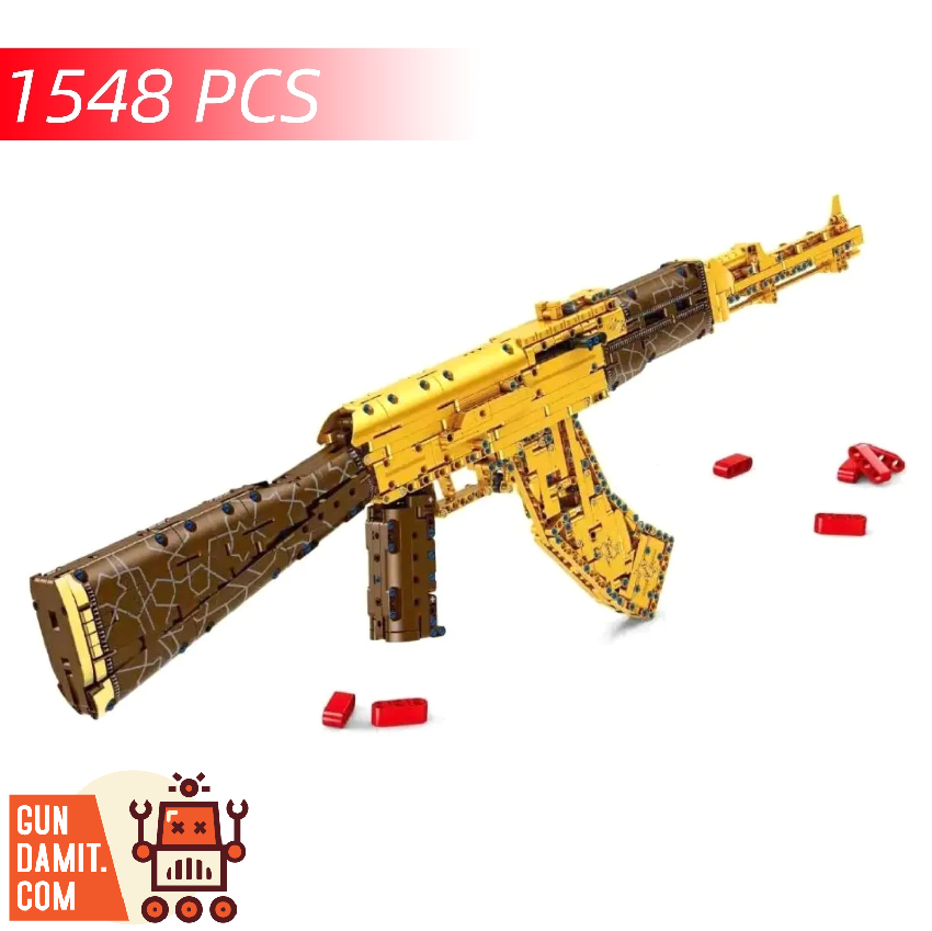 [Coming Soon] DK 2005 Gold AK47 Shooting Toy Gun