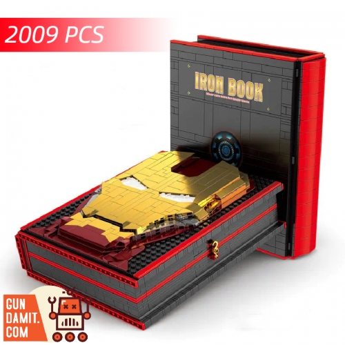 [Coming Soon] 4th Party 3301 Marvel Iron Man Book Building Block