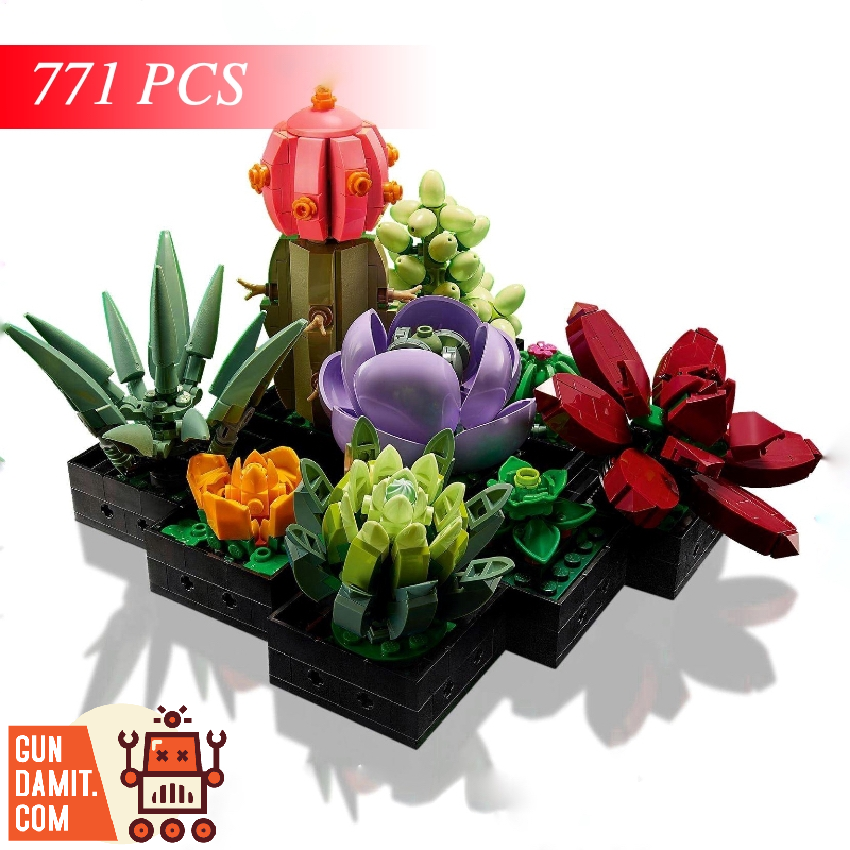 4th Party 8806 Botanical Collection Succulents Building Block
