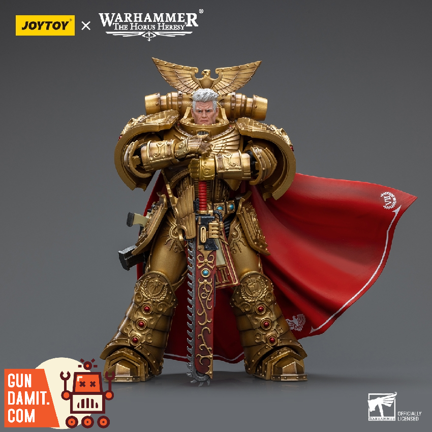 JoyToy Source 1/18 Warhammer 40K Imperial Fists Rogal Dorn - Primarch of the Vllth Legion