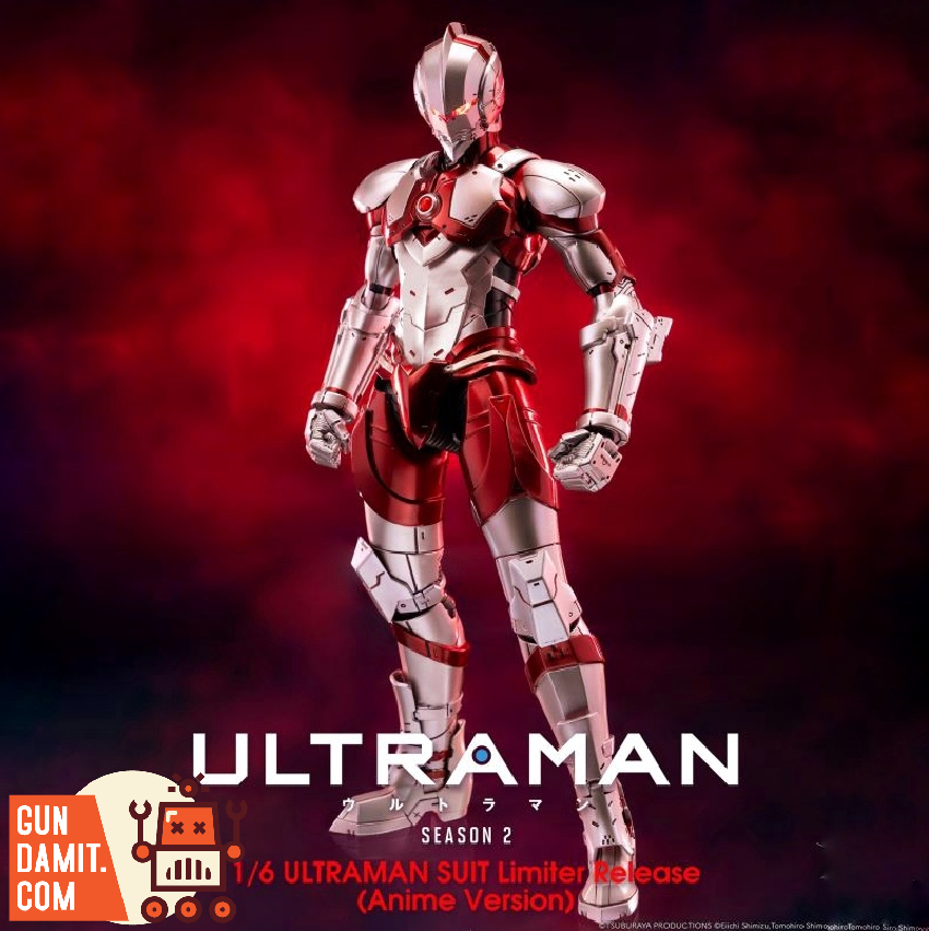 [Pre-Order] Threezero 1/6 FigZero Anime Ultraman Season 2 Ultraman Suit Limiter Release (Anime Version)