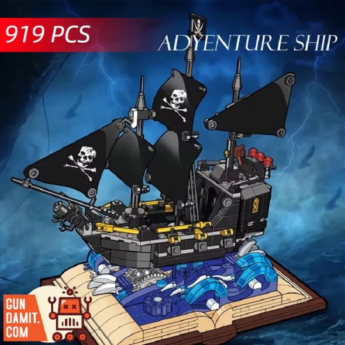 [Coming Soon] MJ 13019 Pirates Adyenture Ship Book