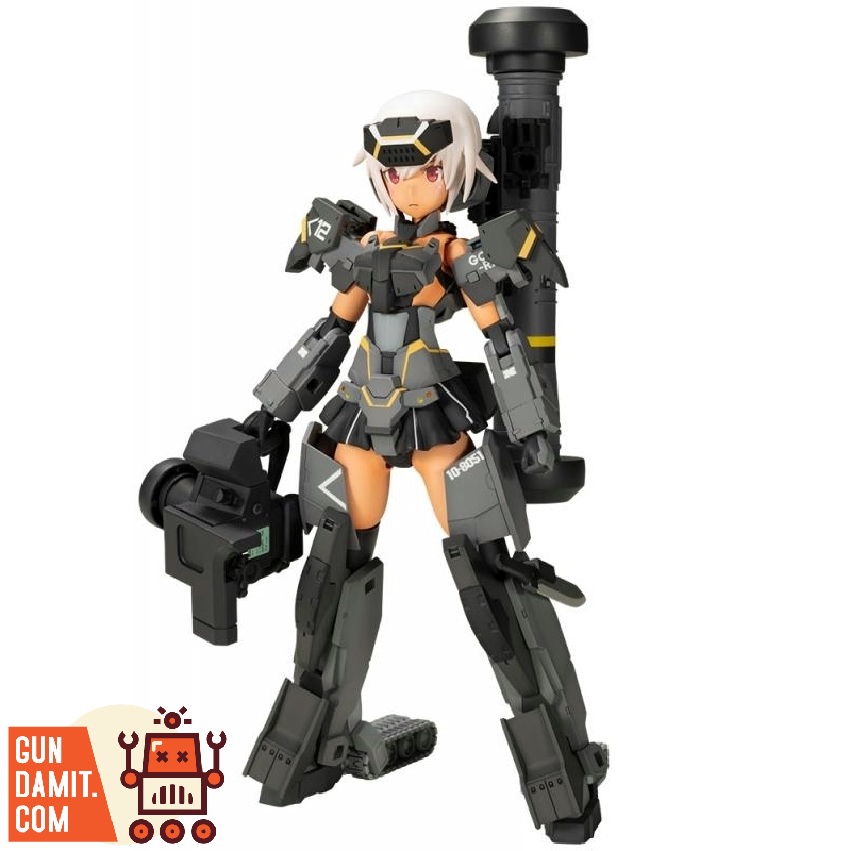 [Pre-Order] Kotobukiya Frame Arms Girl Series Gourai-Kai Black w/ FGM148 Type Anti-Tank Missile Model Kit