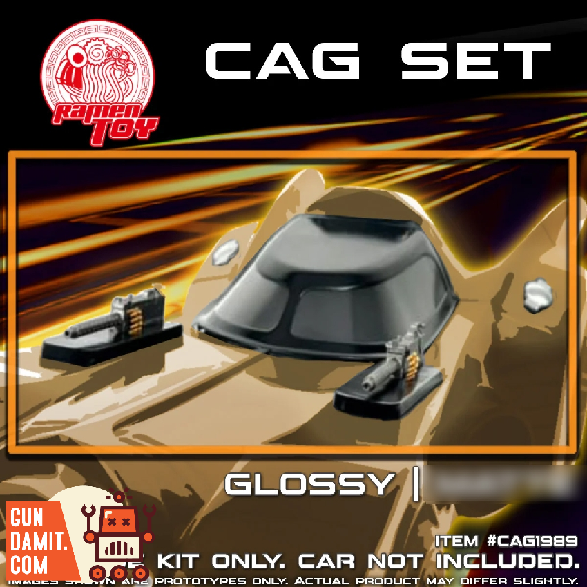 [Pre-Order] Ramen Toy CAG1989-G CAG Set Upgrade Kit Glossy Version for Mcfarlane Batmobile 1989