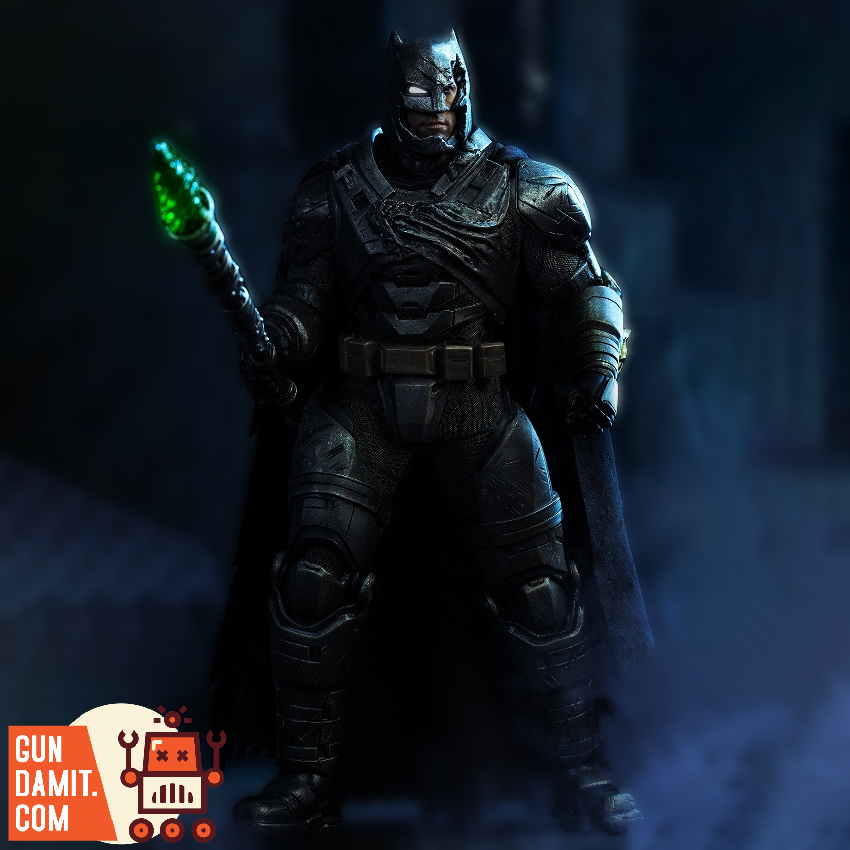 [Pre-Order] Present Toys & Power Toys 1/12 SS-03 Batman Shadow Armor Battle Damaged Version w/ LED