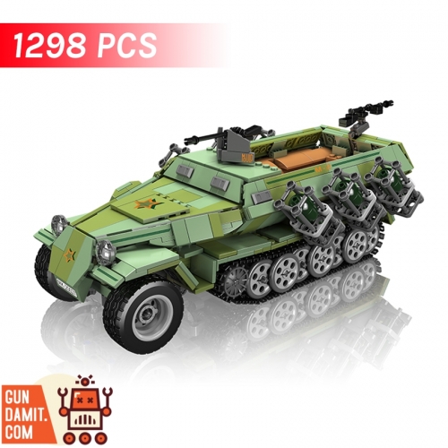 [Coming Soon] Mould King 20027 Sd.Kfz. 251 Half-track Armored Vehicle w/ PF Parts