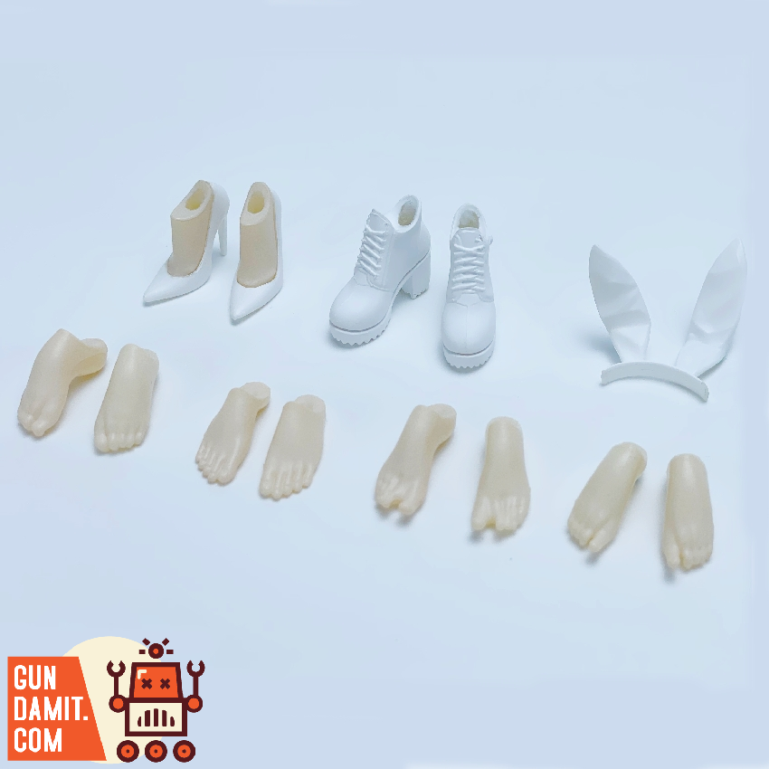 [Pre-Order] Fengyu Model 1/12 Feet Upgrade Kit for Mache Girl White Version